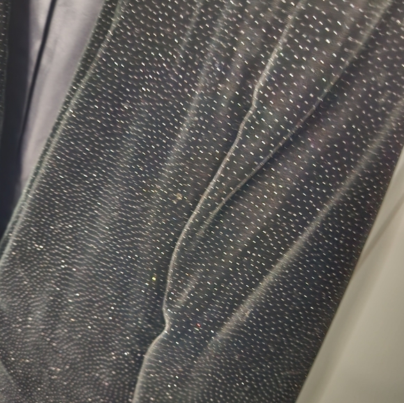 Vintage Jones New York Black Sparkly Blazer Jacket Plus Size 16 - Picture 7 of 8